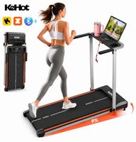 caminadora plegable 2 en 1 para caminar y correr motor dcmotor de 20hp de potencia maxima velocidad ajustable de 1-12 kmh panel de visualizacion led multifuncion 12 programas preestablecidos 