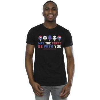 Disney Camiseta May The Force Ice Pops para hombre