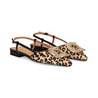 lodi zapatos planos mujer - marron talla 38