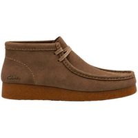 clarks botines wallabee evo para mujer