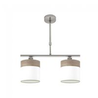 lampara de techo cloe 2 luces