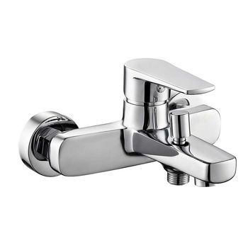 Kibath Grifo De Bañera Monomando Astro Acabado Cromo Brillo Fabricado En Latón