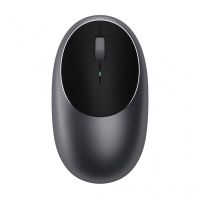 satechi st-abtcm raton m1 bluetooth para portatil o tablet metal gris espacial