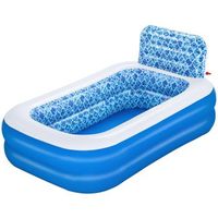piscina bestway waterfall oasis con rociador de agua