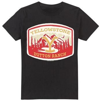 Yellowstone Camiseta manga larga Dutton Ranch para hombre