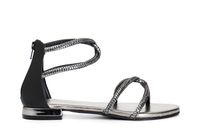 sandalias con pedreria termosellada black 37