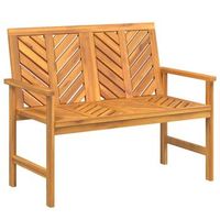 banco de jardin  banco de exterior  silla de jardin madera maciza de acacia 109 cm