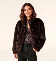 bash para mujer 1h24paro abrigo paros marron 40 casual poliester