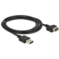 cable alargador usb 20 delock 2 m negro