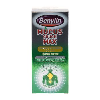 Benylin Mucus Cough Max Honey & Lemon