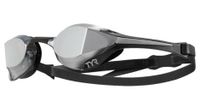 tyr tracer x elite mirrored racing adult goggles silver blk all