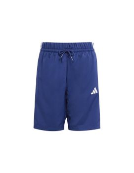 Pantalones adidas 3 Bandas Wv Sh Infantil Azul Oscuro/Blanco