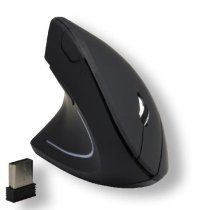 RatÃ³n ergonÃ³mico inalÃ¡mbrico vertical para zurdos MCL Samar SS-618GW/N
