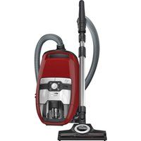 miele blizzard cx1 cat  dog powerline cylinder bagless vacuum cleaner - red red