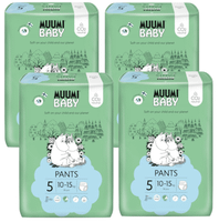 moomin baby braga panales talla 5 10-15kg 4x38 uds