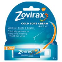 zovirax cold sore cream  2g
