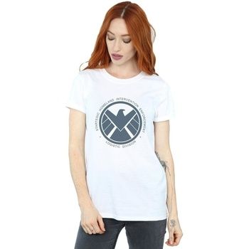 Marvel Camiseta Agents Of SHIELD Logistics Division para mujer