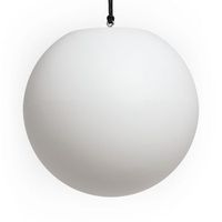 lampara colgante esferica decorativa bola de luz led rgbcct evan orb o45 cm