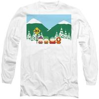 south park camiseta manga larga bus stop para hombre
