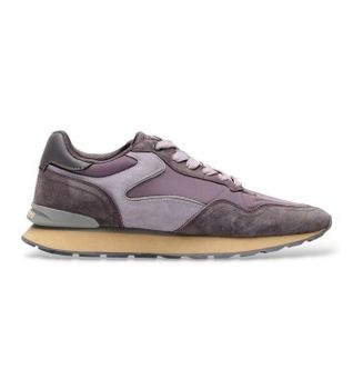 HOFF para hombre. 22602416 Zapatillas de Piel City Retro lila (42), Plano, Ante, Cordones, Casual