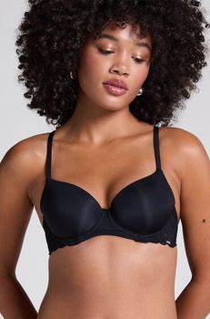Hunkemöller Sujetador con aros preformado Angie Negro