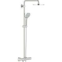 sistema de ducha con termostato grohe euphoria system 310 supersteel infinity finish 26075dc0