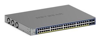 Switch NETGEAR 48x 10G RJ-45 PoE+ 4x SFP+ Rack Gestionado Apilable Alto Rendimiento