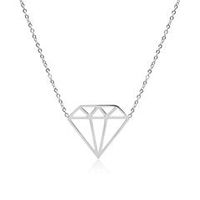 cadena de diamantes de acero inoxidable