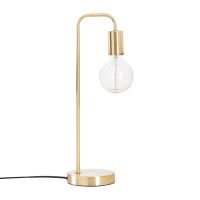 factory cuadros lampara de metal moscu chapada en oro h45cm - elegante diseno