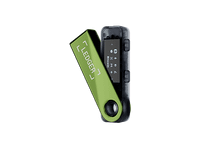 crypto wallet - ledger nano s plus usb-c pantalla 109 oled oxidate green