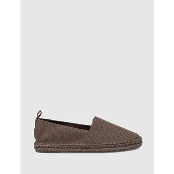 Calvin Klein Jeans Alpargatas ZAPATILLA ESPADRILLE AOP CV MARRÓN para hombre