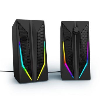 Altavoces Urage BLAST-R 200 Alámbricos 2.0 con retroiluminación y USB
