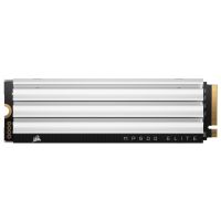 corsair mp600 elite 1tb ssd pcie gen4 x4 nvme m2 para ps5 con disipador termico blanco