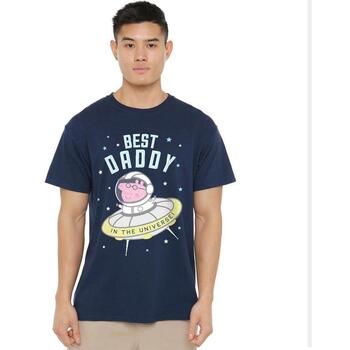 Dessins Animés Camiseta Best Daddy Pig In The Universe para hombre