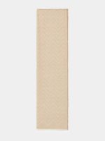 bufanda guess script jacquard