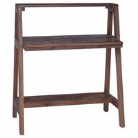 escritorio  mesa de trabajo marron 90 x 50 x 103 cm madera solida recuperada