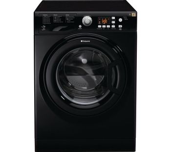 Hotpoint Washer Dryer Aquarius FDF 9640 K 9 kg  - Black, Black
