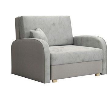Sillón Columbus 160, Gris, Tapiz, 85x103x98cm