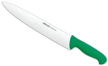Cuchillo cocinero de acero inoxidable nitrum de 300 mm mango verde