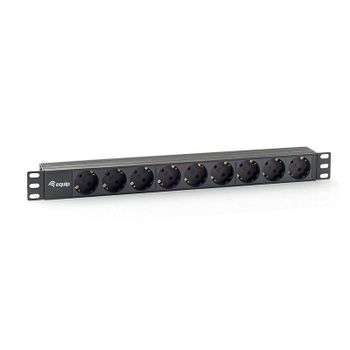 Equip 333282 Regleta 9 Tomas para Rack 1U 19