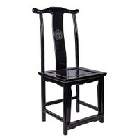 silla de madera negra 49x42x11948