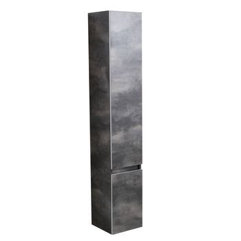 Colgante Mural Columna Dos Puertas Cm 30 Concreto Gris | Valentina