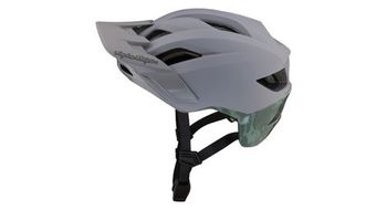Casco troy lee designs flowline se mips radian camo gris verde