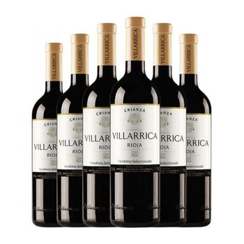 Señorío De Villarrica Vino Tinto Rioja Crianza 75 Cl 14.5% Vol. (pack De 6 Unidades)