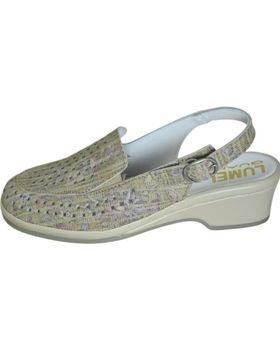 de LUMEL GUANT LUMEL 4X-3644 NADINE 14 SANDALIA ANATOMICA ANCHO ESPECIAL V VANILLA 4233