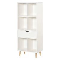 estanteria 50x295x120 cm blanco