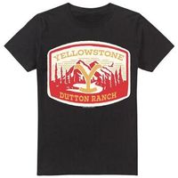 yellowstone camiseta manga larga dutton ranch para hombre