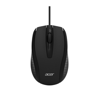 acer wired usb optical mouse - black