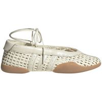 adidas deportivas moda taekwondo mei ballet basketweave cream white womens para mujer
