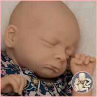kit de muneca reborn de 18 pulgadas sin acabado sin pintar para diy modelo milan con cuerpo de tela y ojos aleatorios muneca de arte coleccionable